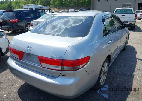 2003 Honda Accord 2.4 Ex из США, поврежденный, VIN 1HGCM56613A047130